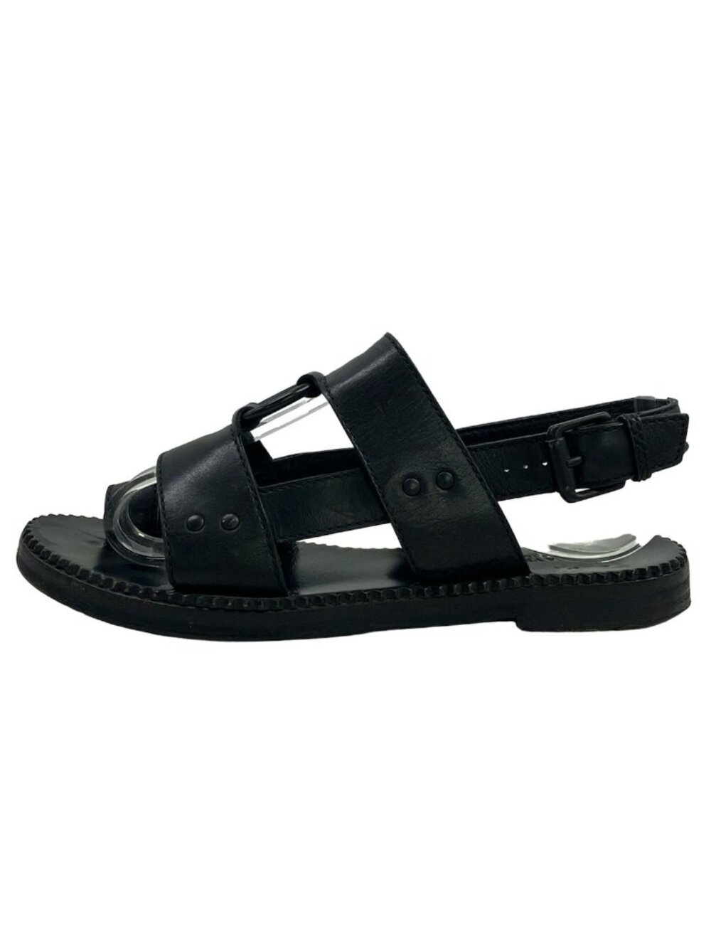 Bottega Veneta Sandals Black Leather